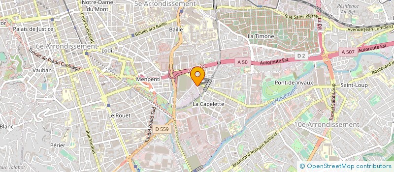 localisation de l'entreprise SARL PLACOSUD à MARSEILLE