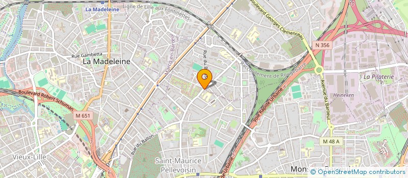 localisation de l'entreprise SARL PLAKA à LILLE