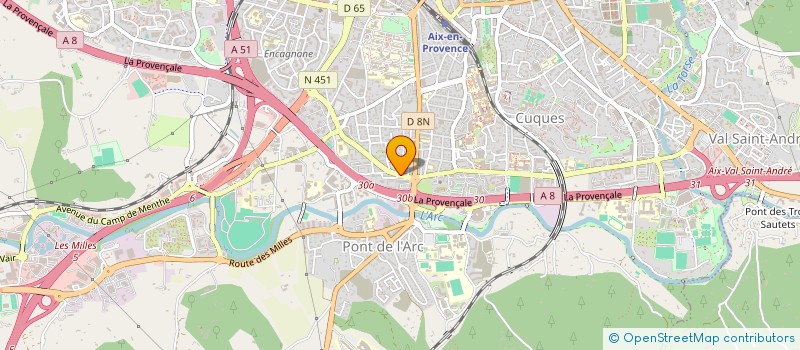 localisation de l'entreprise SARL PLANET BURGER à AIX-EN-PROVENCE