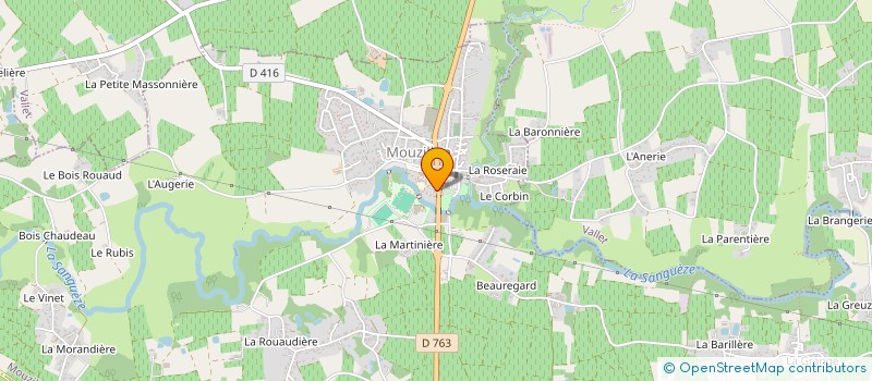 localisation de l'entreprise SARL PLANET'HAIR  MOUZILLON