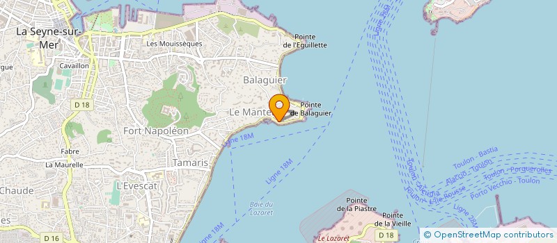 localisation de l'entreprise SARL PLANETE CLIMATISATION à LA SEYNE-SUR-MER