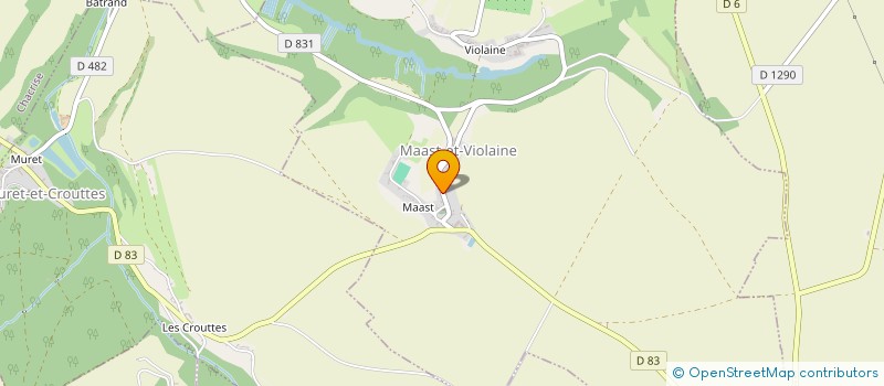 localisation de l'entreprise SARL PLANETE ISO  MAAST-ET-VIOLAINE