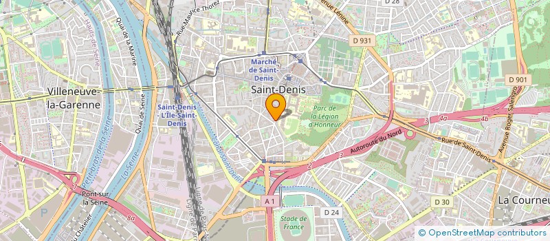 localisation de l'entreprise SARL PLANNING CONCEPT à SAINT-DENIS