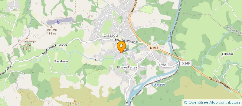 localisation de l'entreprise SARL PLANTIENIA  ITXASSOU