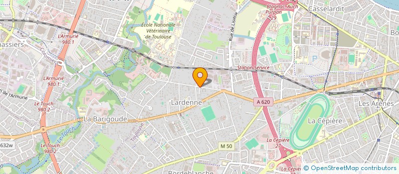 localisation de l'entreprise SARL PLAS à TOULOUSE