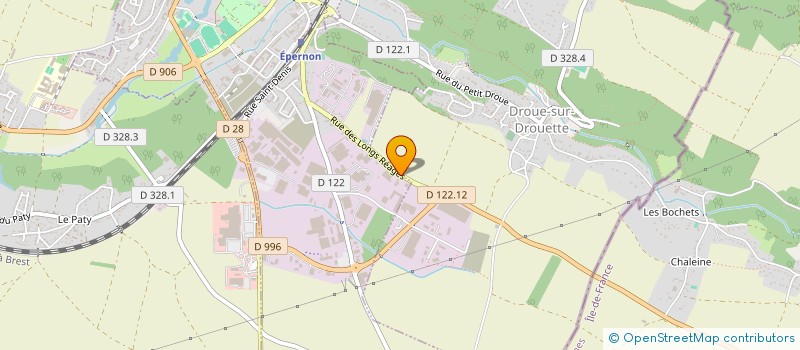 localisation de l'entreprise SARL PLASTICELL à EPERNON