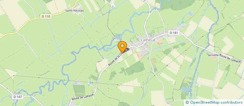 localisation de l'entreprise SARL PLAT - TRAVAUX FORESTIERS - EXPLOITATION FORESTIERE à LALHEUE