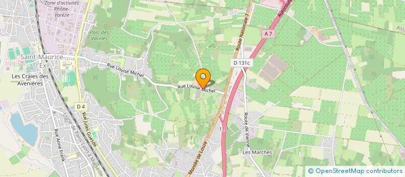 localisation de l'entreprise SARL PLATEAU LOUZE THEVENAS PERE FILS à SAINT-MAURICE-L'EXIL