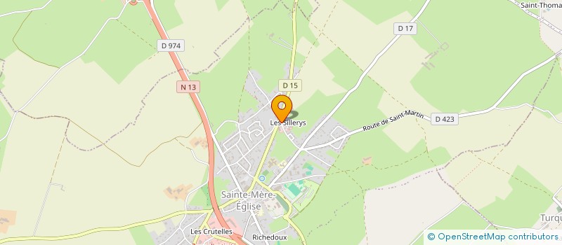 localisation de l'entreprise SARL PLATRES ISOLATION DU PLAIN à SAINTE-MERE-EGLISE