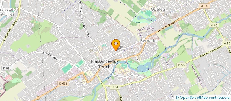 localisation de l'entreprise SARL PLATROPLAC à PLAISANCE-DU-TOUCH