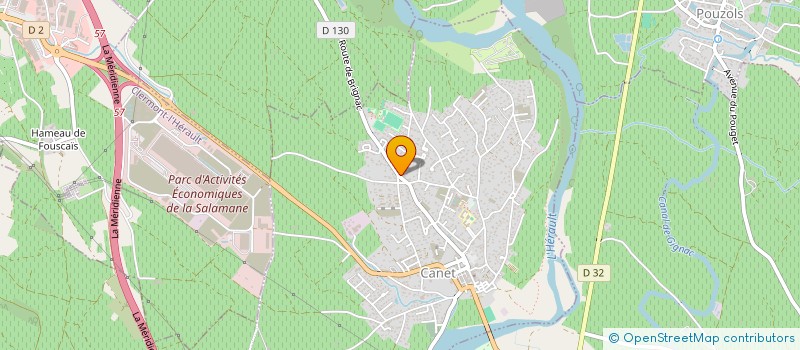 localisation de l'entreprise SARL PLB  CANET