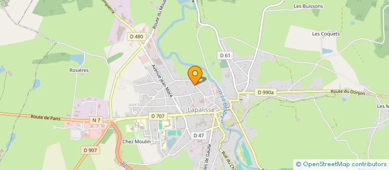 localisation de l'entreprise SARL PLC AGRI  ANDELAROCHE