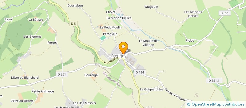 localisation de l'entreprise SARL PLEIADE SERVICES à SAINTIGNY