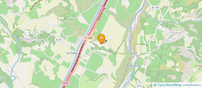 localisation de l'entreprise SARL PLEIN SOLEIL à VENTAVON