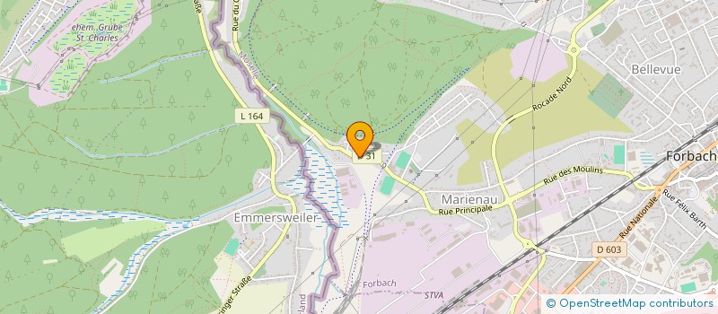 localisation de l'entreprise SARL PLEIN SUD à FORBACH