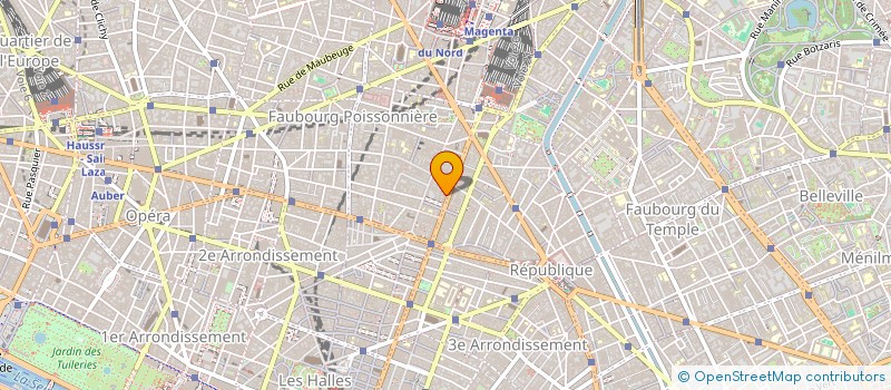 localisation de l'entreprise SARL PLEINE FORME  PARIS