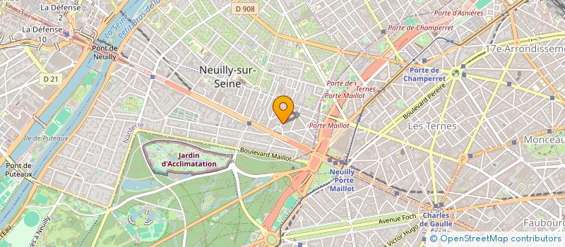 localisation de l'entreprise SARL PLEINE PEAU PLEINE FLEUR à NEUILLY-SUR-SEINE