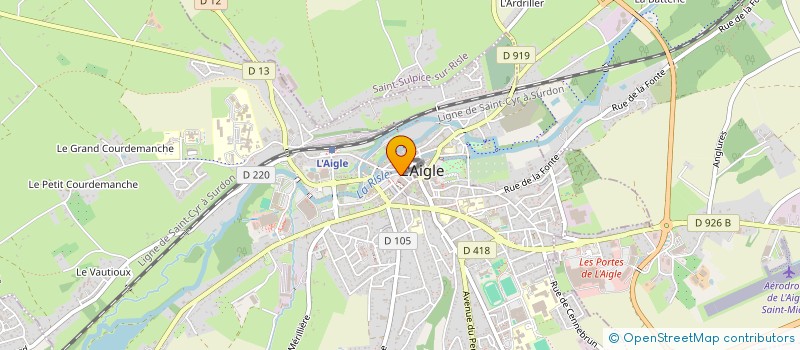 localisation de l'entreprise SARL PLESSIS PIANO à L'AIGLE