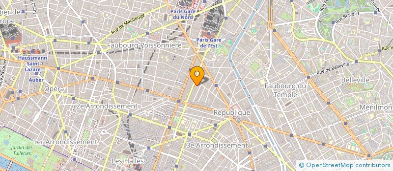 localisation de l'entreprise SARL PLEXY BEL à PARIS