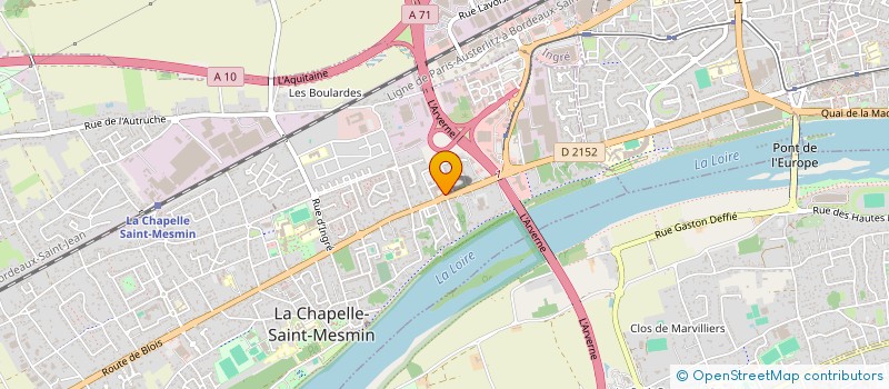 localisation de l'entreprise SARL PLM à LA CHAPELLE-SAINT-MESMIN
