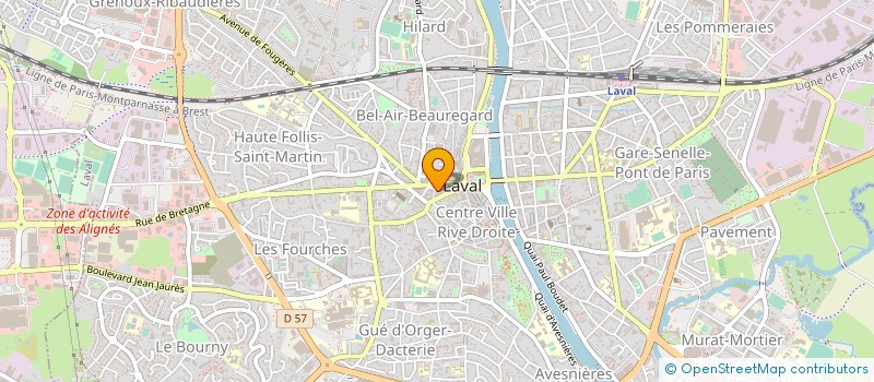 localisation de l'entreprise SARL PLM CONSULTANTS à LAVAL