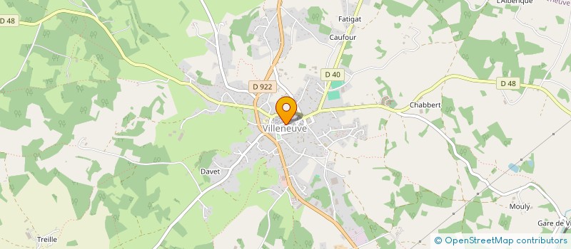 localisation de l'entreprise SARL PLOMBELEC à VILLENEUVE
