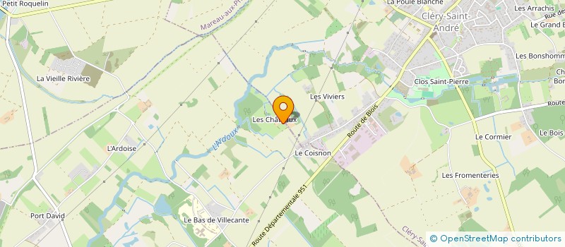 localisation de l'entreprise SARL PLOMBERIE DU VAL DE LOIRE  DRY