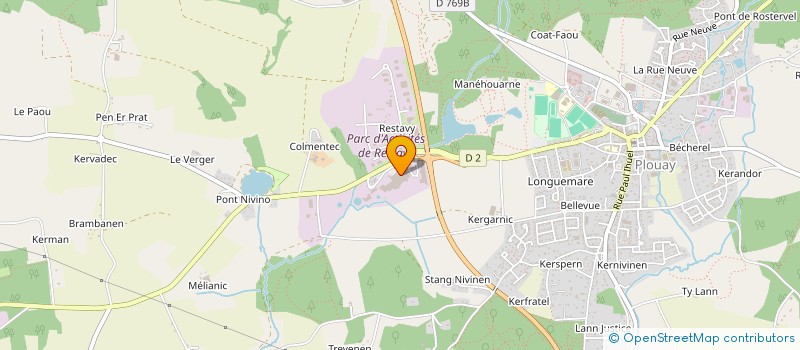 localisation de l'entreprise SARL PLOUAY MEDICAL à PLOUAY
