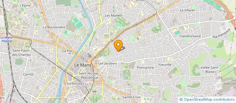 localisation de l'entreprise SARL PLOUSEAU à LE MANS