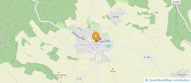 localisation de l'entreprise SARL PLP ENERGIE  BUSSY-EN-OTHE