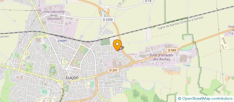 localisation de l'entreprise SARL PLUCHON à LUCON
