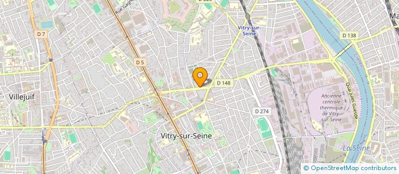 localisation de l'entreprise SARL PLUME  3 J à VITRY-SUR-SEINE