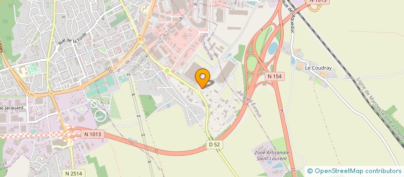 localisation de l'entreprise SARL PM  LE VIEIL-EVREUX