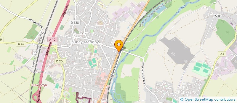 localisation de l'entreprise SARL PMC DISTRIBUTION  BEAUMONT SAINT-CYR