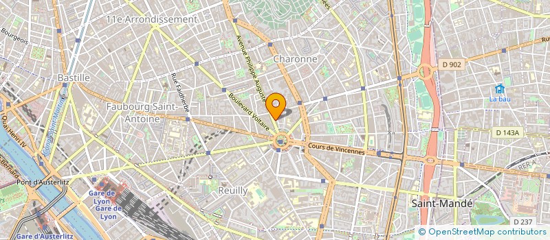 localisation de l'entreprise SARL PMED  PARIS