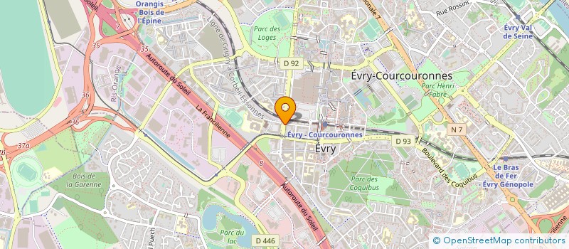 localisation de l'entreprise SARL PML à EVRY-COURCOURONNES
