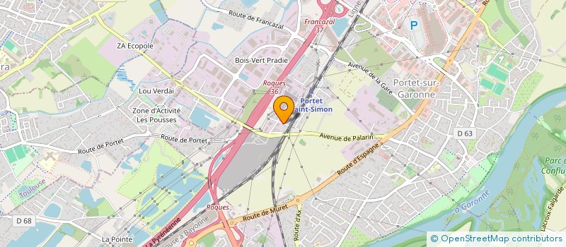 localisation de l'entreprise SARL PMTC à PORTET-SUR-GARONNE