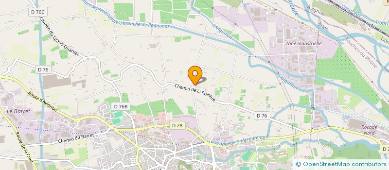 localisation de l'entreprise SARL PNEUS DIFFUSION à CHATEAURENARD