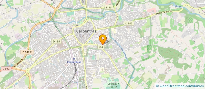 localisation de l'entreprise SARL PNL CONSTRUCTION à CARPENTRAS