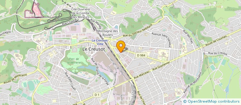 localisation de l'entreprise SARL PNS à LE CREUSOT