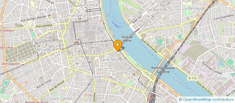 localisation de l'entreprise SARL POA  BORDEAUX