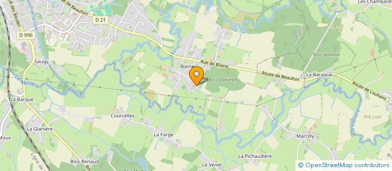 localisation de l'entreprise SARL POCAGRI à LOUHANS
