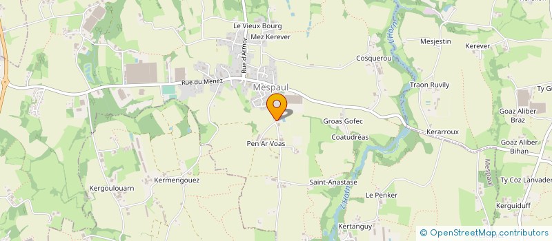 localisation de l'entreprise SARL PODER à MESPAUL