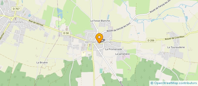 localisation de l'entreprise SARL POILVILAIN GENNETAY à VERNOIL-LE-FOURRIER
