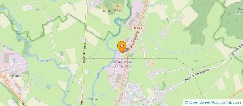 localisation de l'entreprise SARL POIMBOEUF AUTOMOBILES  AUTUN