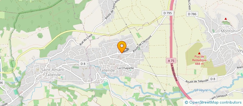 localisation de l'entreprise SARL POINT NET AUTO  TALLENDE