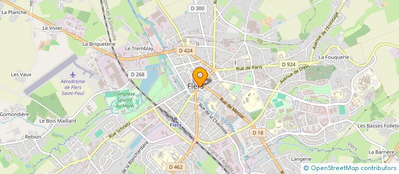localisation de l'entreprise SARL POINT SPORTS à FLERS