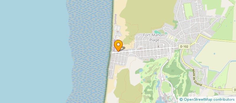 localisation de l'entreprise SARL POISSONNERIE BIGOT  FORT-MAHON-PLAGE