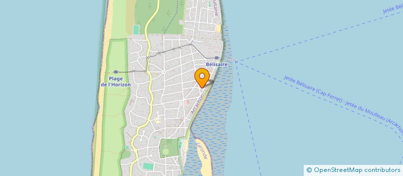 localisation de l'entreprise SARL POISSONNERIE DU FERRET  LEGE-CAP-FERRET