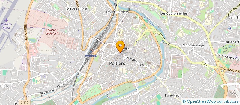 localisation de l'entreprise SARL POITIERS LUDIQUE à POITIERS